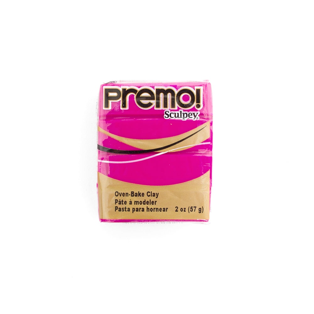 Polyform, Premo Sculpey, Oven Bake, Model Clay, 2oz, Fuchsia